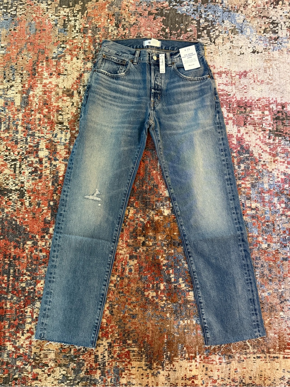 Madewell NWT Dean Easy Straight